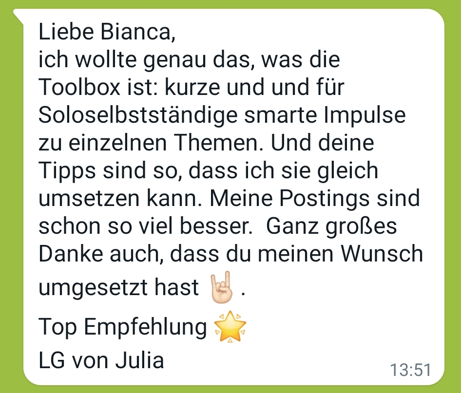 STARK mit WORTEN Tool-Box by Bianca Grünert