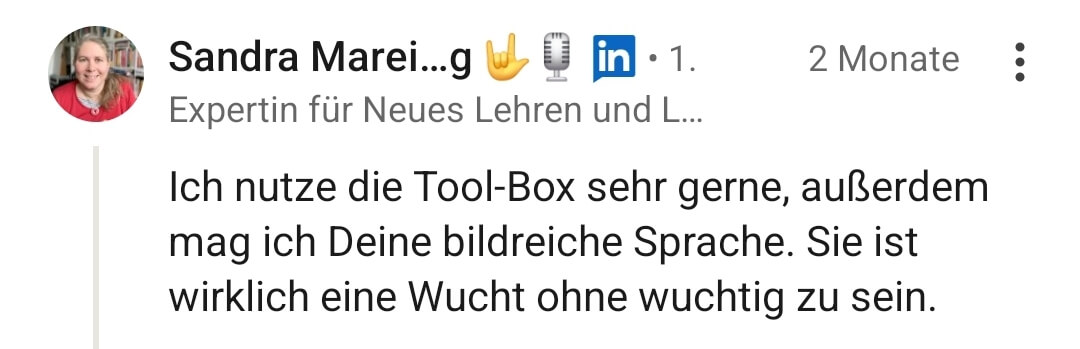 STARK mit WORTEN Tool-Box by Bianca Grünert